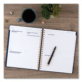 AT-A-GLANCE® Signature Collection Firenze Navy Weekly/Monthly Planner, 11 x 8.5, Navy Cover, 13-Month: Jan 2025 to Jan 2026 (AAGYP90520) Each
