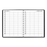 AT-A-GLANCE® Four-Person Group Daily Appointment Book, 11 x 8, Black Cover, 12-Month (Jan to Dec): 2026 (AAG7082205) Each