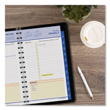 QuickNotes Daily/Monthly Appointment Book, 8.5 x 5.5, Black Cover, 12-Month (Jan to Dec): 2023 (AAG760405) Each