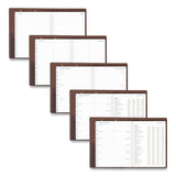 AT-A-GLANCE® Signature Collection Monthly Clipfolio, 11 x 8, Distressed Brown Cover, 13-Month: Jan 2026 to Jan 2027 (AAGYP60009) Each