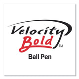 BIC® GLIDE Bold Ballpoint Pen, Retractable, Bold 1.6 mm, Blue Ink, Translucent Blue Barrel, 4/Pack (BICVLGBP41BLU) Pack of 4