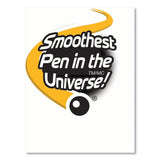 BIC® GLIDE Bold Ballpoint Pen, Retractable, Bold 1.6 mm, Blue Ink, Translucent Blue Barrel, 4/Pack (BICVLGBP41BLU) Pack of 4