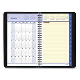 AT-A-GLANCE® QuickNotes Weekly Block Format Appointment Book, 8.5 x 5.5, Black Cover, 12-Month (Jan to Dec): 2026 (AAG760205) Each