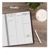 AT-A-GLANCE® Weekly Appointment Book, 11 x 8.25, Winestone Cover, 13-Month: Jan 2026 to Jan 2027 (AAG7095050) Each