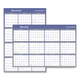 AT-A-GLANCE® Vertical/Horizontal Erasable Quarterly/Monthly Wall Planner, 24 x 36, White/Blue Sheets, 12-Month (Jan to Dec): 2026 (AAGA1102) Each