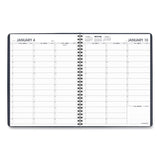 AT-A-GLANCE® Weekly Appointment Book, 11 x 8.25, Navy Cover, 13-Month: Jan 2026 to Jan 2027 (AAG7095020) Each
