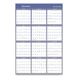 AT-A-GLANCE® Vertical/Horizontal Erasable Quarterly/Monthly Wall Planner, 32 x 48, 12-Month (Jan to Dec): 2026 (AAGA1152) Each