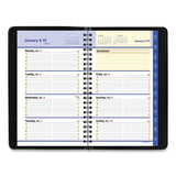 AT-A-GLANCE® QuickNotes Weekly Block Format Appointment Book, 8.5 x 5.5, Black Cover, 12-Month (Jan to Dec): 2026 (AAG760205) Each
