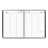 AT-A-GLANCE® Weekly Appointment Book, 11 x 8.25, Black Cover, 14-Month: July 2025 to Aug 2026 (AAG7095705) Each