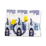 3M™ E-A-R Classic Earplugs, Corded, PVC Foam, Yellow, 200 Pairs/Box (MMM3111101) Box of 200