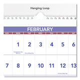 AT-A-GLANCE® Deluxe Three-Month Reference Wall Calendar, Horizontal Orientation, 24 x 12, White Sheets, 15-Month: Dec 2025 to Feb 2027 (AAGPM1428) Each