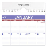 AT-A-GLANCE® Monthly Wall Calendar with Ruled Daily Blocks, 8 x 11, White Sheets, 12-Month (Jan to Dec): 2026 (AAGPM128) Each