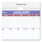 AT-A-GLANCE® Monthly Wall Calendar with Ruled Daily Blocks, 12 x 17, White Sheets, 12-Month (Jan to Dec): 2026 (AAGPM228) Each