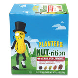 Planters® NUT-rition Heart Healthy Mix, 1.5 oz Tube, 18 Tubes/Carton, Ships in 1-3 Business Days (GRR30700008) Each