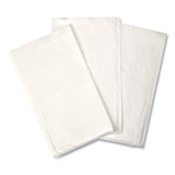 GEN Dinner Napkins, 2-Ply, 14.50"W x 16.50"D, White, 150/pack, 20 Packs/Carton (GEN15X17DINW) Case of 3000