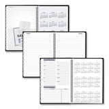 AT-A-GLANCE® DayMinder Hard-Cover Monthly Planner, Ruled Blocks, 11.75 x 8, Black Cover, 14-Month: Dec 2025 to Jan 2027 (AAGG470H00) Each
