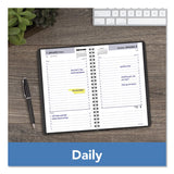 AT-A-GLANCE® DayMinder Daily Appointment Book, 8.5 x 5.5, Black Cover, 12-Month (Jan to Dec): 2026 (AAGG10000) Each