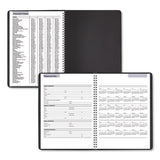 AT-A-GLANCE® DayMinder Weekly Appointment Book, Vertical-Column Format, 11 x 8, Black Cover, 12-Month (Jan to Dec): 2026 (AAGG52000) Each