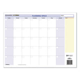 AT-A-GLANCE® QuickNotes Mini Erasable Wall Planner, 16 x 12, White/Blue/Yellow Sheets, 12-Month (Jan to Dec): 2026 (AAGPM550B28) Each