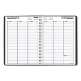 AT-A-GLANCE® DayMinder Weekly Appointment Book, Vertical-Column Format, 11 x 8, Black Cover, 12-Month (Jan to Dec): 2026 (AAGG52000) Each
