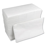 Boardwalk® 1/8-Fold Dinner Napkins, 2-Ply, 15 x 17, White, 300/Pack, 10 Packs/Carton (BWK8321W) Case of 3000
