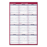AT-A-GLANCE® Erasable Vertical/Horizontal Wall Planner, 24 x 36, White/Blue/Red Sheets, 12-Month (Jan to Dec): 2026 (AAGPM2628) Each