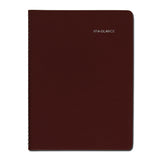 AT-A-GLANCE® DayMinder Weekly Appointment Book, Vertical-Column Format, 11 x 8, Burgundy Cover, 12-Month (Jan to Dec): 2026 (AAGG52014) Each