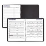 AT-A-GLANCE® DayMinder Weekly Planner, Vertical-Column Format, 8.75 x 7, Black Cover, 12-Month (Jan to Dec): 2026 (AAGG59000) Each