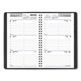 AT-A-GLANCE® DayMinder Block Format Weekly Appointment Book, Tabbed Telephone/Add Section, 8.5 x 5.5, Black, 12-Month (Jan to Dec): 2026 (AAGG21000) Each