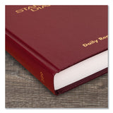 AT-A-GLANCE® Standard Diary Daily Reminder Book, 2026 Edition, Medium/College Rule, Red Cover, (201) 8.25 x 5.75 Sheets (AAGSD38913) Each