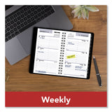 AT-A-GLANCE® DayMinder Weekly Pocket Appointment Book with Telephone/Address Section, 6 x 3.5, Black Cover, 12-Month (Jan to Dec): 2026 (AAGG25000) Each