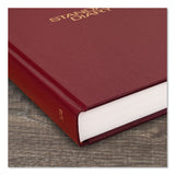 AT-A-GLANCE® Standard Diary Daily Diary, 2026 Edition, Medium/College Rule, Red Cover, (200) 9.5 x 7.5 Sheets (AAGSD37413) Each