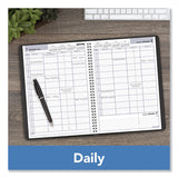 AT-A-GLANCE® DayMinder Four-Person Group Daily Appointment Book, 11 x 8, Black Cover, 12-Month (Jan to Dec): 2026 (AAGG56000) Each