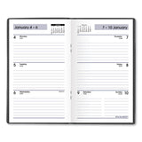 AT-A-GLANCE® DayMinder Weekly Pocket Planner, 6 x 3.5, Black Cover, 12-Month (Jan to Dec): 2026 (AAGSK4800) Each