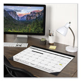 AT-A-GLANCE® Monthly Refillable Desk Pad, 22 x 17, White Sheets, Black Binding, Black Corners, 12-Month (Jan to Dec): 2026 (AAGSK2200) Each