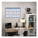 AT-A-GLANCE® Horizontal Reversible/Erasable Wall Planner, 36 x 24, White/Blue Sheets, 12-Month (Jan to Dec): 2026 (AAGPM20028) Each