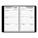 AT-A-GLANCE® DayMinder Weekly Pocket Appointment Book with Telephone/Address Section, 6 x 3.5, Black Cover, 12-Month (Jan to Dec): 2026 (AAGG25000) Each