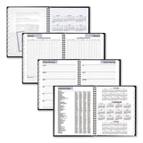 AT-A-GLANCE® DayMinder Hard-Cover Monthly Planner with Memo Section, Unruled Blocks, 8.5 x 7, Black Cover, 12-Month (Jan to Dec): 2026 (AAGG400H00) Each