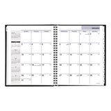 AT-A-GLANCE® DayMinder Hard-Cover Monthly Planner with Memo Section, Unruled Blocks, 8.5 x 7, Black Cover, 12-Month (Jan to Dec): 2026 (AAGG400H00) Each