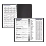AT-A-GLANCE® DayMinder Block Format Weekly Appointment Book, 8.5 x 5.5, Black Cover, 12-Month (Jan to Dec): 2026 (AAGG20000) Each