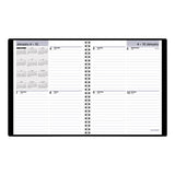 AT-A-GLANCE® DayMinder Open-Schedule Weekly Appointment Book, 8.75 x 7, Black Cover, 12-Month (Jan to Dec): 2026 (AAGG53500) Each