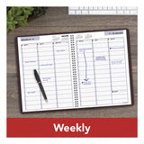 AT-A-GLANCE® DayMinder Weekly Appointment Book, Vertical-Column Format, 11 x 8, Burgundy Cover, 12-Month (Jan to Dec): 2026 (AAGG52014) Each