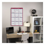 AT-A-GLANCE® Erasable Vertical/Horizontal Wall Planner, 24 x 36, White/Blue/Red Sheets, 12-Month (Jan to Dec): 2026 (AAGPM2628) Each