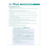 House of Doolittle™ Express Track Recycled Weekly Appointment Book/Monthly Planner, 11 x 8.5, Black Cover, 13-Month: Jan 2026 to Jan 2027 (HOD29602) Each