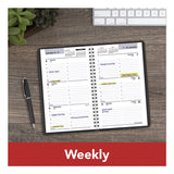 AT-A-GLANCE® DayMinder Block Format Weekly Appointment Book, 8.5 x 5.5, Black Cover, 12-Month (Jan to Dec): 2026 (AAGG20000) Each