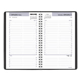 AT-A-GLANCE® DayMinder Daily Appointment Book, 8.5 x 5.5, Black Cover, 12-Month (Jan to Dec): 2026 (AAGG10000) Each