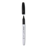 Universal™ Pen Style Dry Erase Marker, Fine Bullet Tip, Black, Dozen (UNV43671) Case of 12
