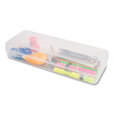 Innovative Storage Designs Stretch Art Box, Polypropylene, 13.25 x 5 x 2.3, Clear (AVT67033) Each