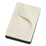 Moleskine® PRO Pad, Meeting-Minutes/Notes Format, Black Cover, 96 Ivory 3.5 x 5.5 Sheets (HBG620909)