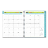 Blue Sky® Teacher Dots CYO Cover Weekly/Monthly Lesson Planner, 9 Classes, Multicolor Cover, 11 x 8.5, 12-Month (July-June), 2025-2026 (BLS100330) Each
